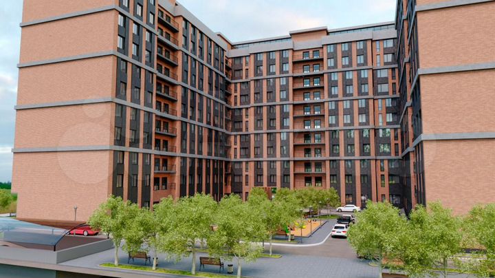 1-к. квартира, 49,7 м², 6/12 эт.