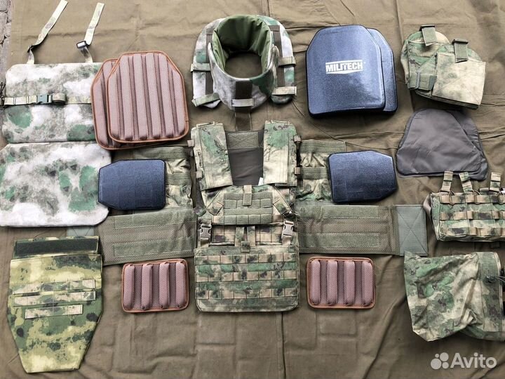 Бронежилет в сборе мох Россия