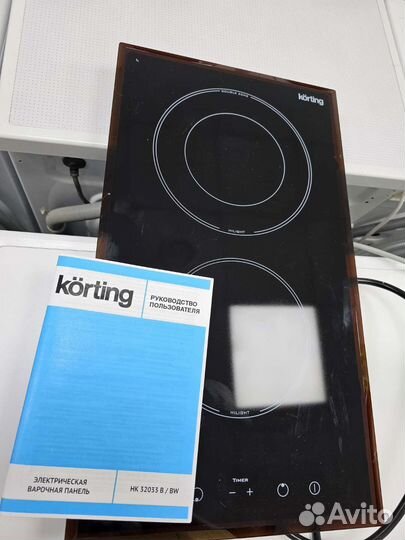 Новая варочная электрическая панель Korting