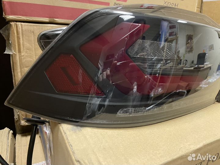 Mitsubishi lancer X Тюнинг LED Стоп сигналы F8EQ3