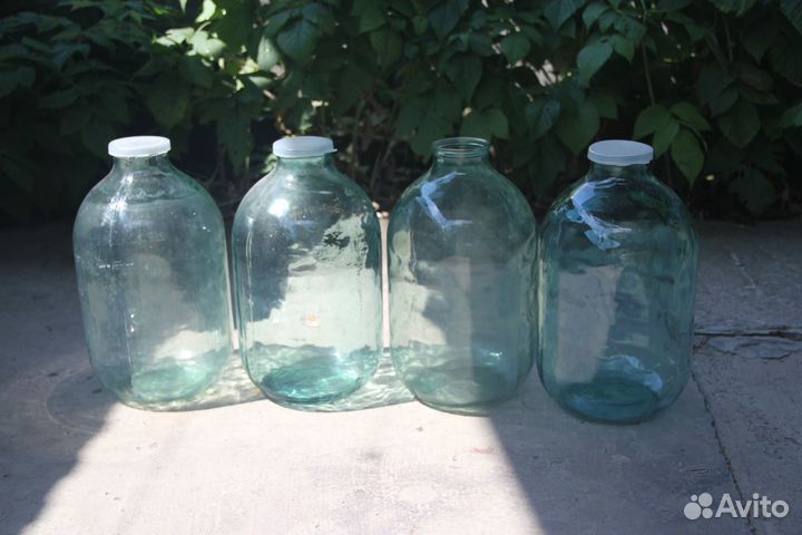 Банка 10 литров стеклянная