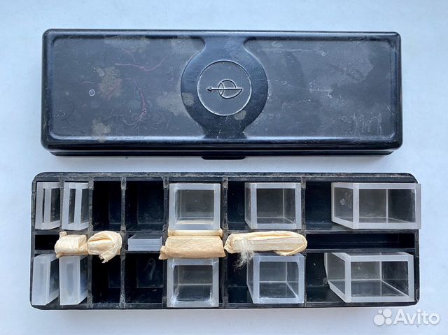 Кюветы для спектрофотометра из СССР купить в Саратове | Электроника | Авито