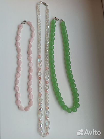 Бусы из натуральных камней