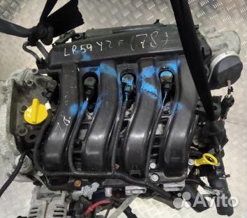 Двигатель Renault 1.6 K4M848