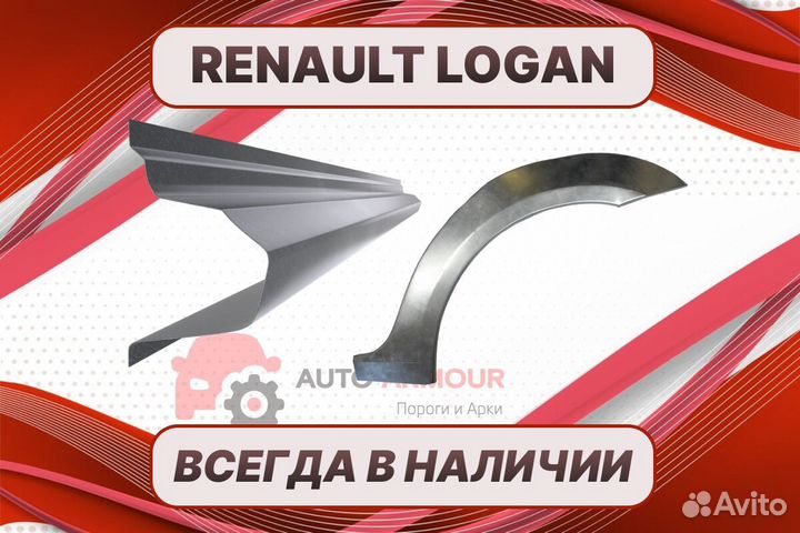 Задняя арка Renault Logan ремонтные кузовные
