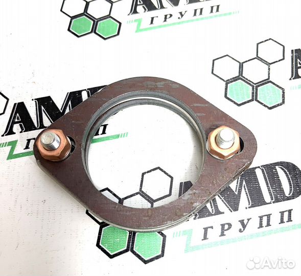 Фланец d76 (омедненная гайка) глушитель купить DSV