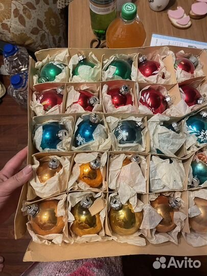 Елочные игрушки СССР