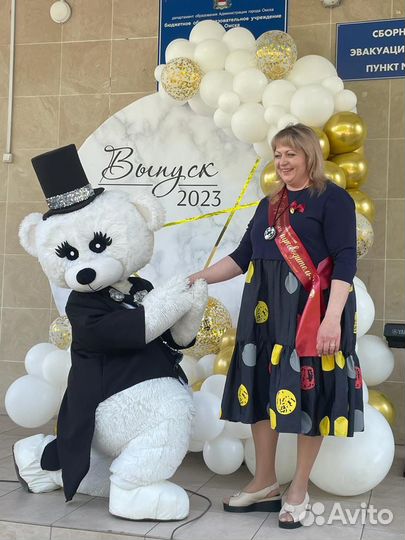 Ростовая кукла. Поздравление, аниматор мишка