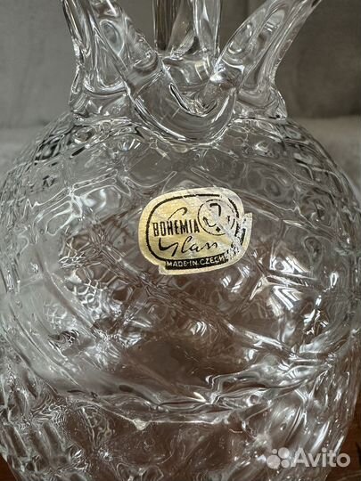 Посуда из чешского хрусталя