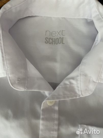 Рубашки next размер 122 (7лет)
