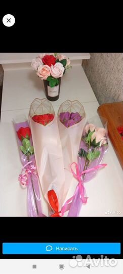 Цветочные композиции из мыльной пены