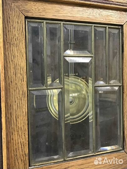 Антикварные немецкие часы с боем, XIX век