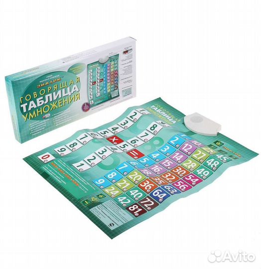 Говорящая таблица умножения