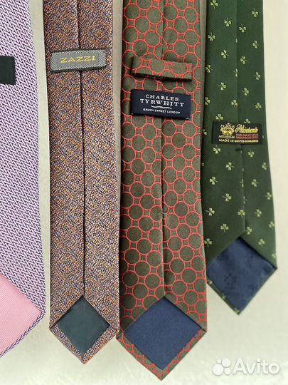 Gucci/Dunhill/Lloyd Attree&Smith.галстуки:шелк