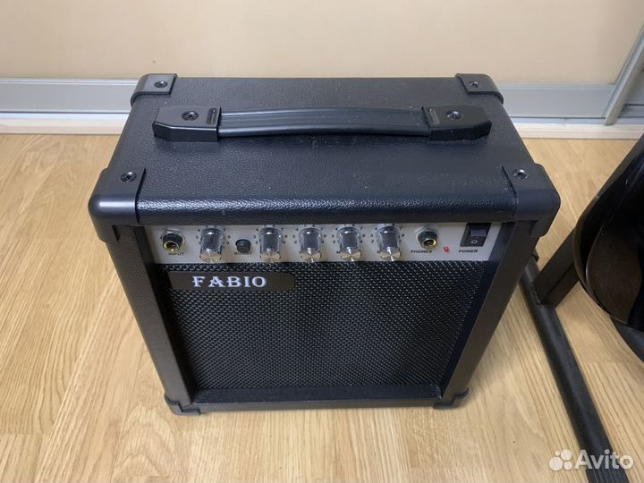 Комплект Гитара Fender Style + Мощный Комбо 20ватт