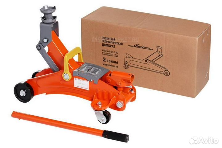 Airline AJ-2F-320 Домкрат подкатной 2т (MIN - 125