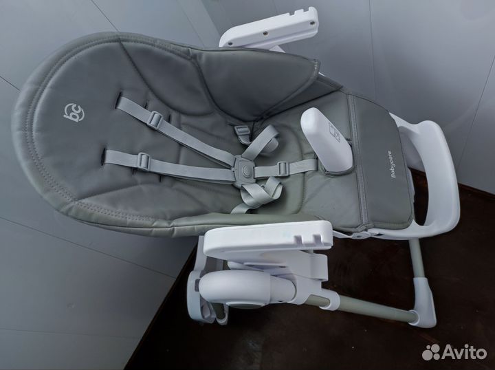 Стульчик для кормления детский peanut, шезлонг 0+