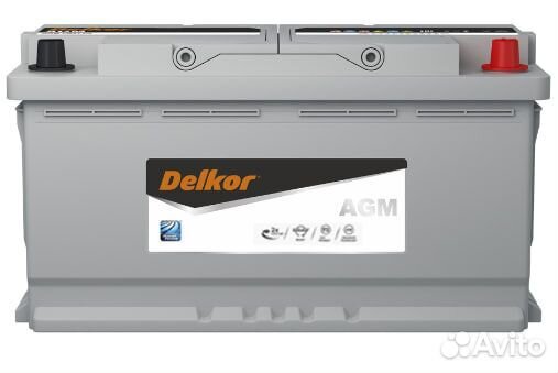 Аккумулятор Delkor AGM LN5 95R