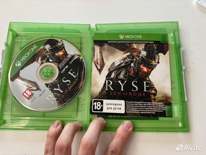 Ryse son of rome xbox one диск