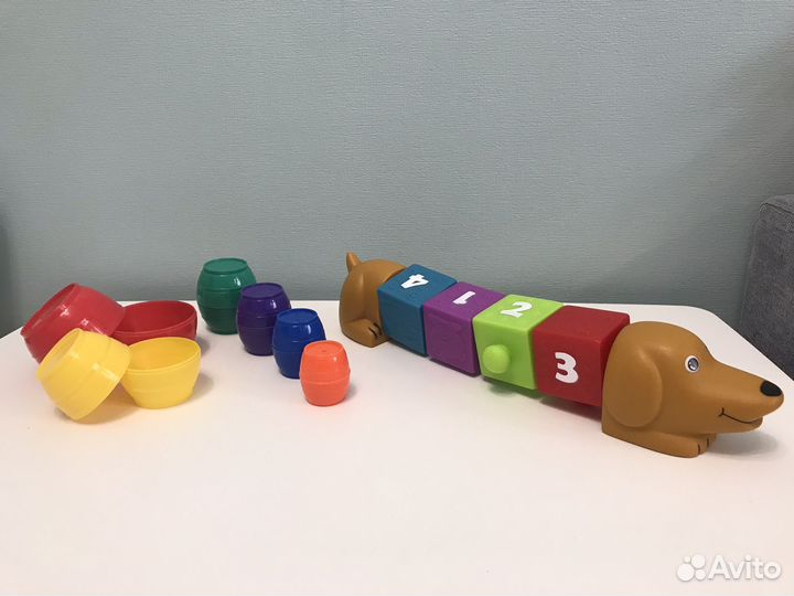 Игрушки разные от рождения до 1,5 лет