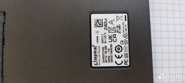 SSD Kingston A400 240 Gb