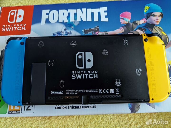 Nintendo Switch Fortnite Edition прошитая
