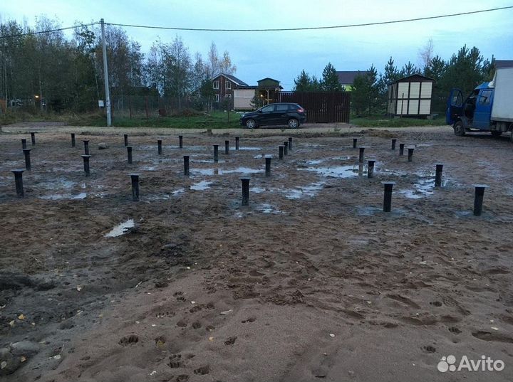 Винтовые сваи