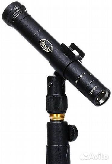 Микрофон Октава мк-012-01 (черный, в картонной кор