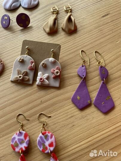 Серьги ручной работы