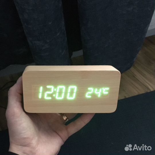 Электронные цифровые часы-будильник VST-862