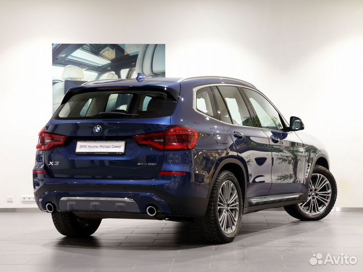 BMW X3 2.0 AT, 2020, 51 133 км