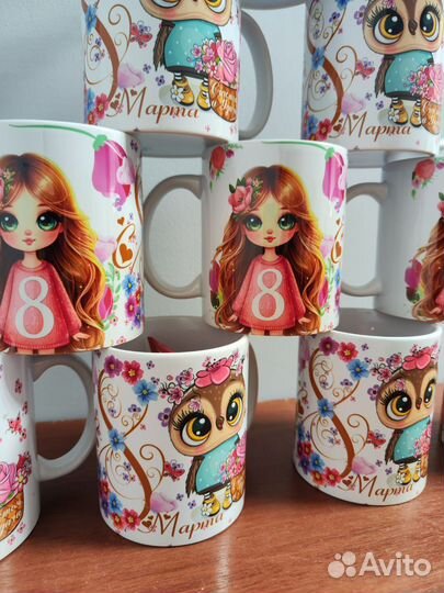 Кружка подарок женщине маме любимой с фото надписи