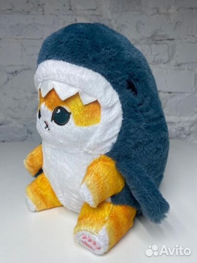 Мягкая игрушка кот акула розница / опт