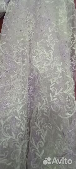 Комплект шторы,тюль и ламбрикен