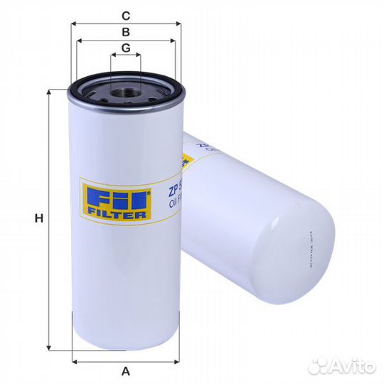 Фильтр масляный ZP531B FIL filter