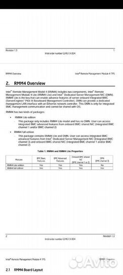 Intel RMM4 выделенный порт ipmi