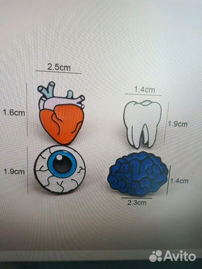 Значки- броши