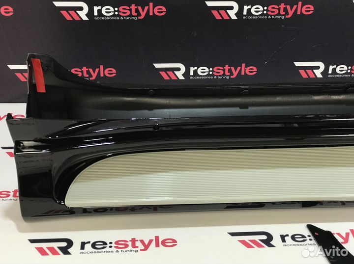 Подножки Toyota Land Cruiser Prado 150 Черные