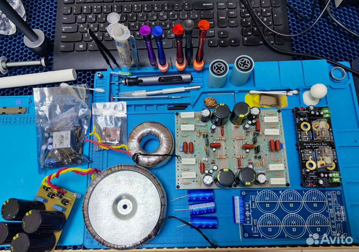 Комплектующие для сборки усилителя