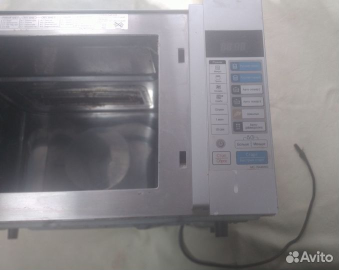 Микроволновка LG MC7844 NRS на запчасти