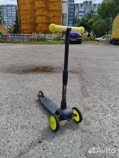 Самокат детский трехколесный складной