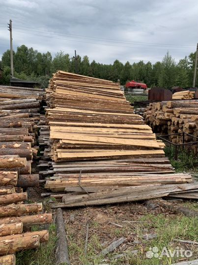 Доска необрезная