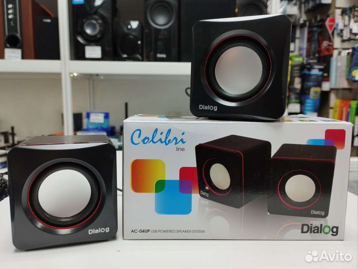 Колонки 2.0 для компьютера/ноутбука/смартфона