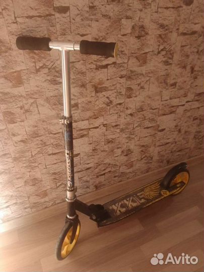 Самокат с большими колесами