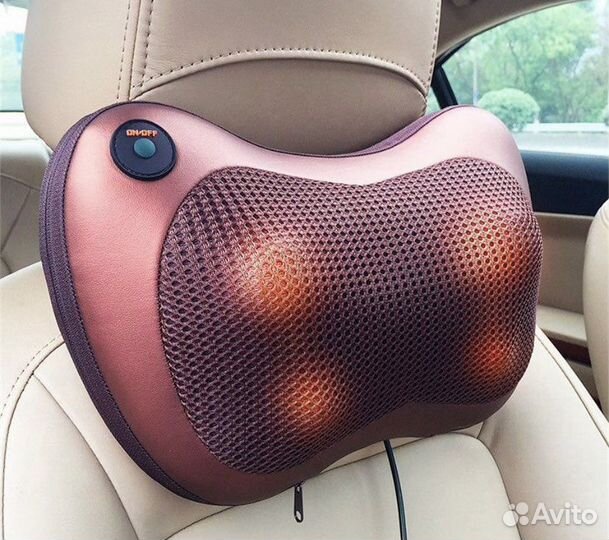 Массажная подушка для шеи. В авто. Офис