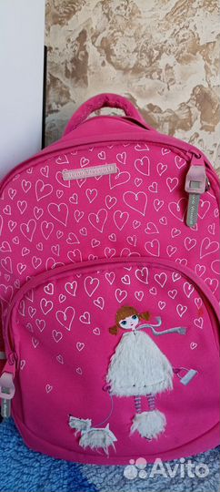 Рюкзак детский для девочки в хорошем состоянии