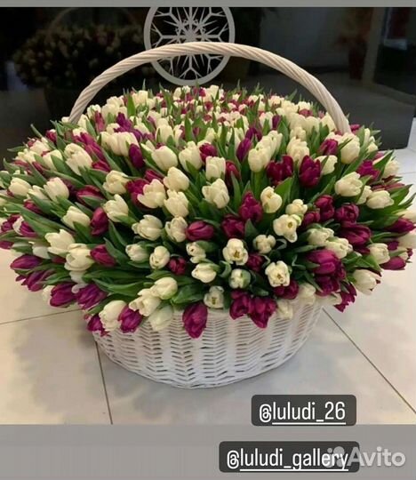 Тюльпаны к 8 марта,букеты