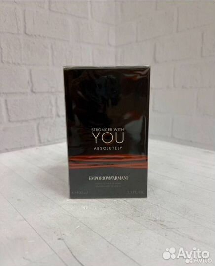 Armani stronger with you absolutely оригинал