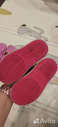 Сандалии crocs с7 для девочки