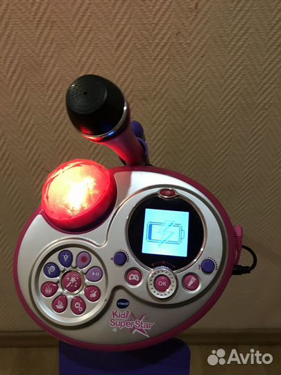 Музыкальный центр детский Vtech, муз микрофон